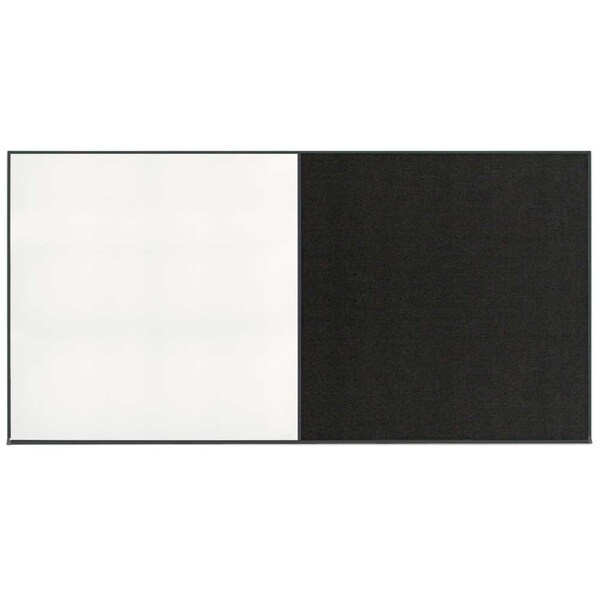 Enclosed Corkboard, 1 Door, 48"x36", 4" Fra